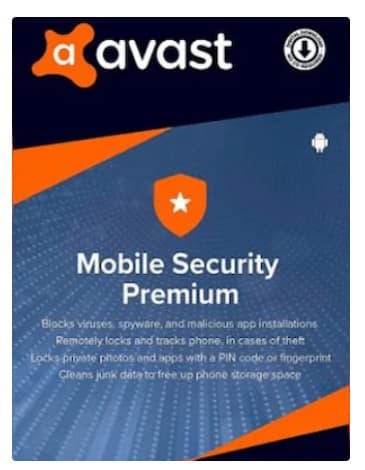 Avast Mobile Security Premium for Android 1 Gerät 1 Jahr