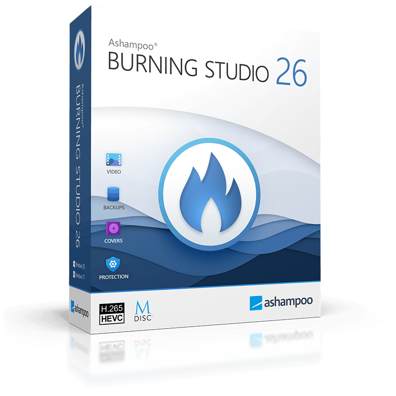 Ashampoo Burning Studio 26 1 PC - Perpetual
