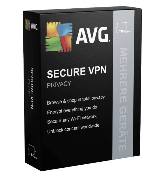 AVG Secure VPN 10 Geräte 1 Jahr