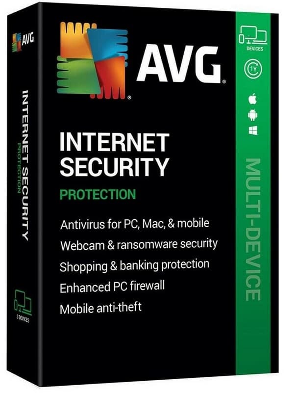 AVG Internet Security 3 PC 1 Jahr