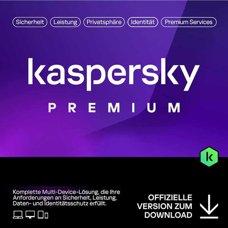 Kaspersky Premium 1 PC 2 Jahre