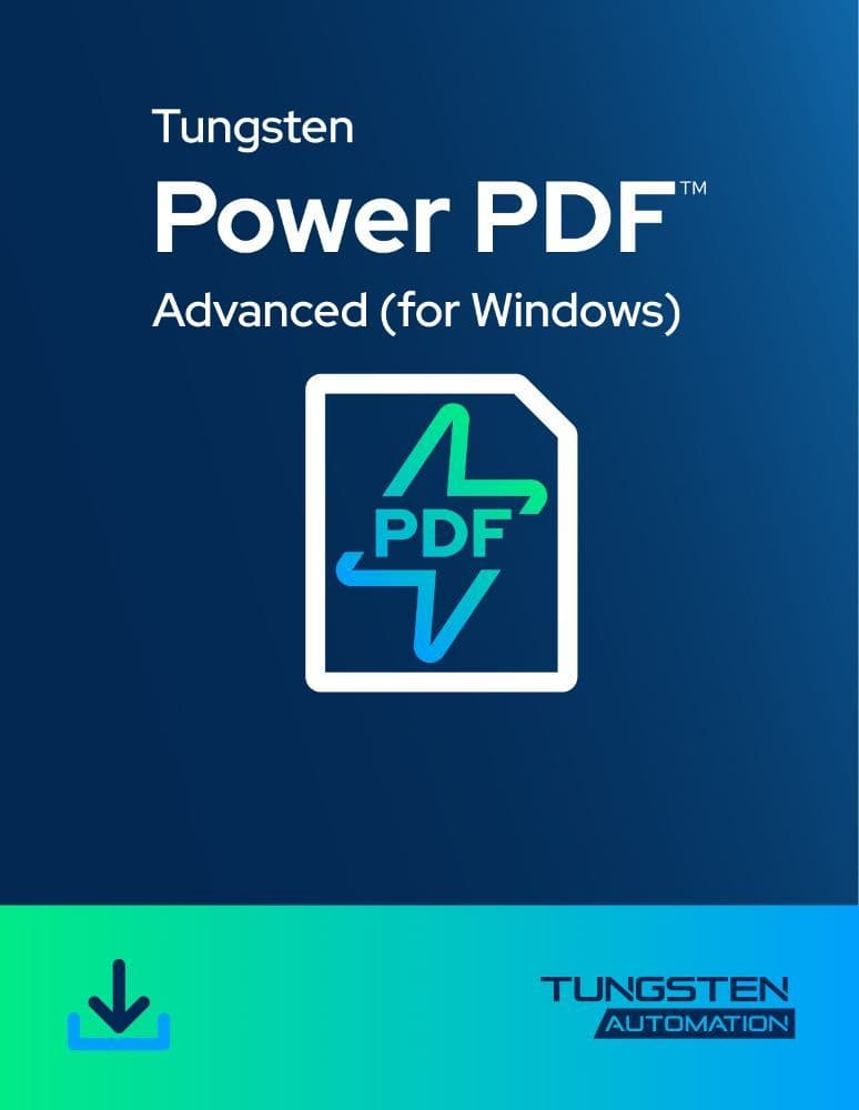 Kofax Power PDF Advanced 2025.3 (1 PC - perpetual)